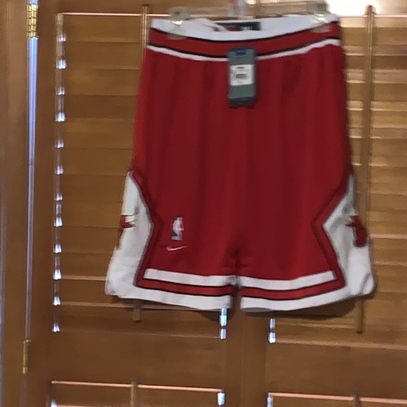 bulls authentic shorts